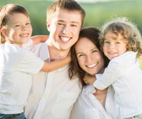 Happy family Stock Photo