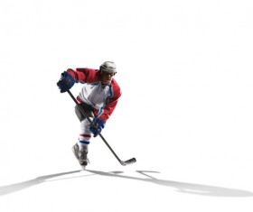 Hockey player Stock Photo 03