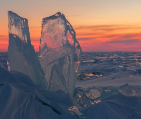 Ice cubes Stock Photo