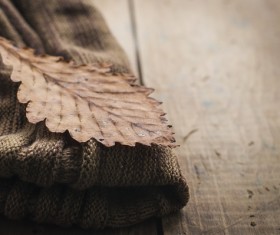 Knitted Warm Clothes Stock Photo 04