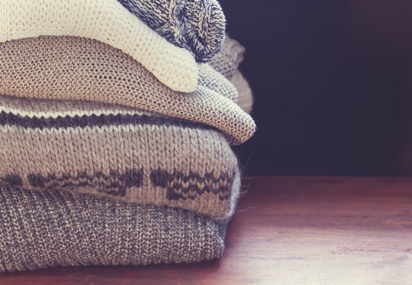Knitted Warm Clothes Stock Photo 05