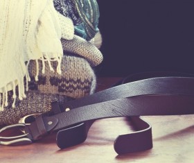 Knitted Warm Clothes Stock Photo 08