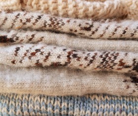 Knitted Warm Clothes Stock Photo 10