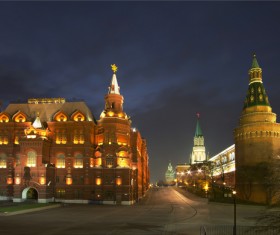 Kremlin at night Stock Photo 07