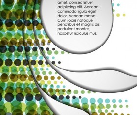 Layers floral background vector material 14