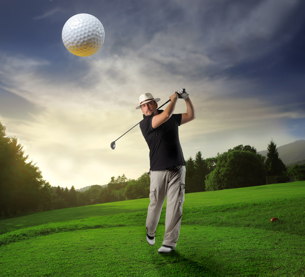 Leisure Sports Golf Stock Photo 01