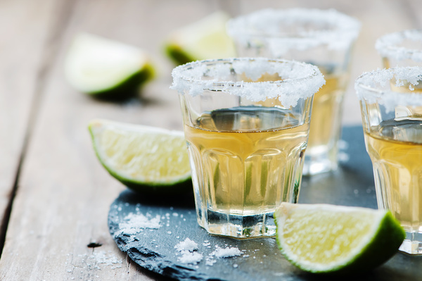 Lemon and alcohol cocktail Stock Photo free download