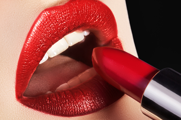 Lips and lipstick Stock Photo 04