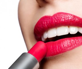 Lips and lipstick Stock Photo 05