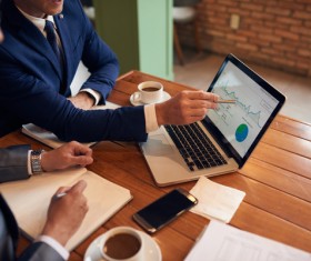 Market share analysis Stock Photo