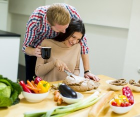 Men and women whisper Stock Photo 01