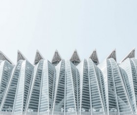 Modern architecture with glass decor Stock Photo