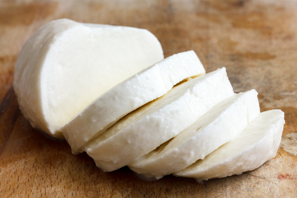 Mozzarella Cheese Stock Photo