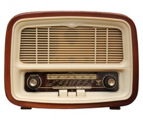 Old Radio Stock Photo 02