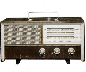 Old Radio Stock Photo 04