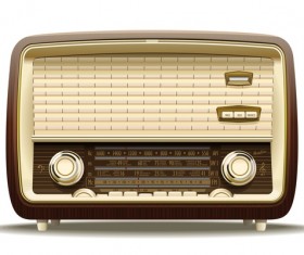 Old Radio Stock Photo 08