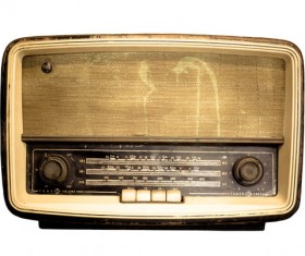 Old Radio Stock Photo 09