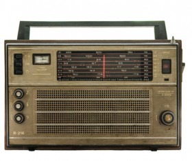Old Radio Stock Photo 10