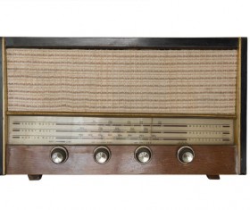 Old Radio Stock Photo 12