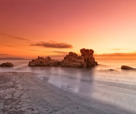 Reef by the sea Stock Photo 02