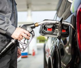 Refueling driver Stock Photo 03