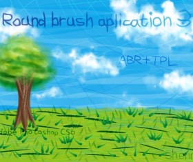 Round Photoshop Brushes