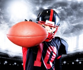 Rugby player Stock Photo 03