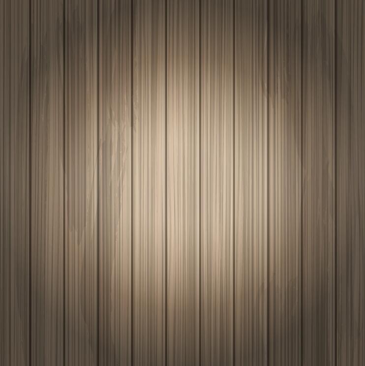 Shiny wooden board background vector
