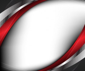 Silver with red metal background vectors