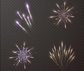 Simple firwork illustration vector