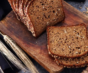 Sliced rye bread Stock Photo 02