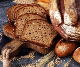 Sliced rye bread Stock Photo 05