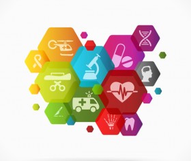 Social concept business template design vector 01