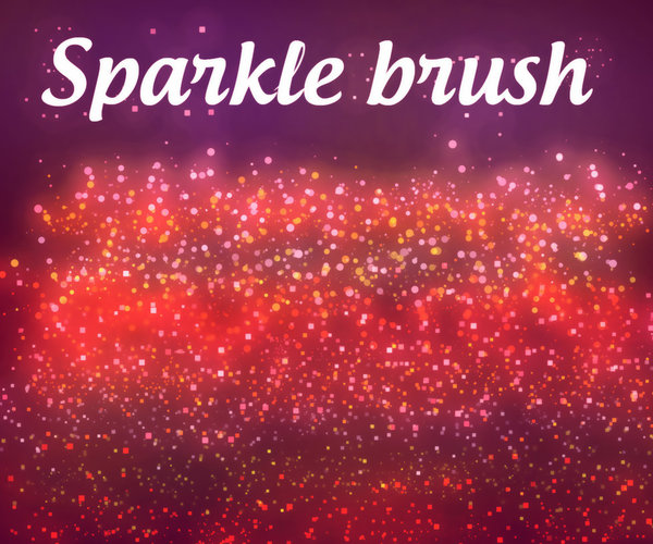 Sparkles Light dots Photoshop Brushes