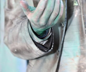 Street art performances Stock Photo 03