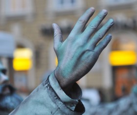 Street art performances Stock Photo 04