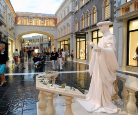 Street art performances Stock Photo 06