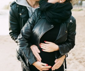 Sweet and romantic couple Stock Photo