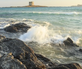 Taps the reef waves Stock Photo 01