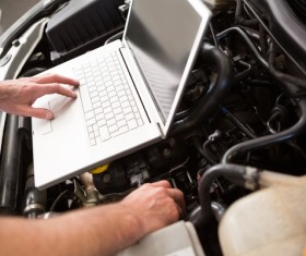 Technical vehicle maintenance Stock Photo 04