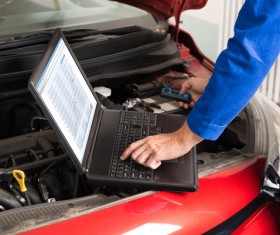 Technical vehicle maintenance Stock Photo 05