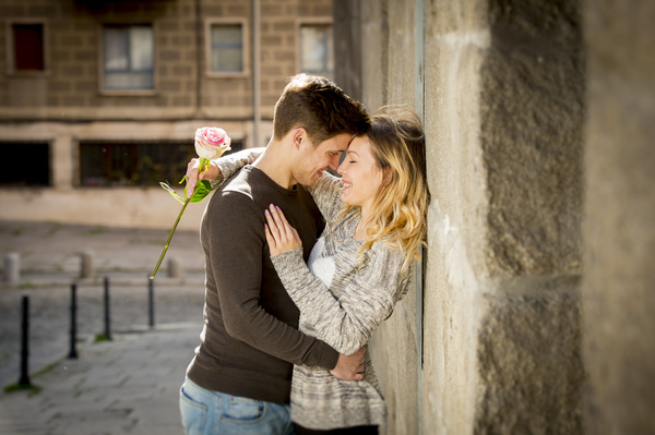 Valentines day intimate Lovers Stock Photo 04