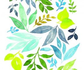 Watercolor Prints Stock Photo 07