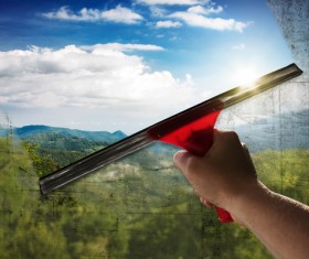 Window Cleaning Stock Photo 03
