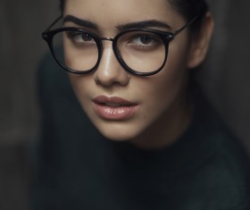 beautiful woman face Stock Photo