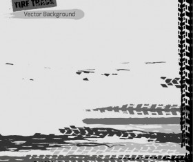 trie track grunge vector background