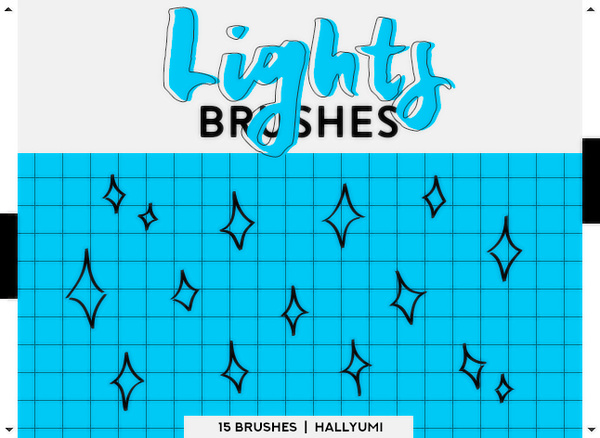 15 Lights Photoshop Brushes