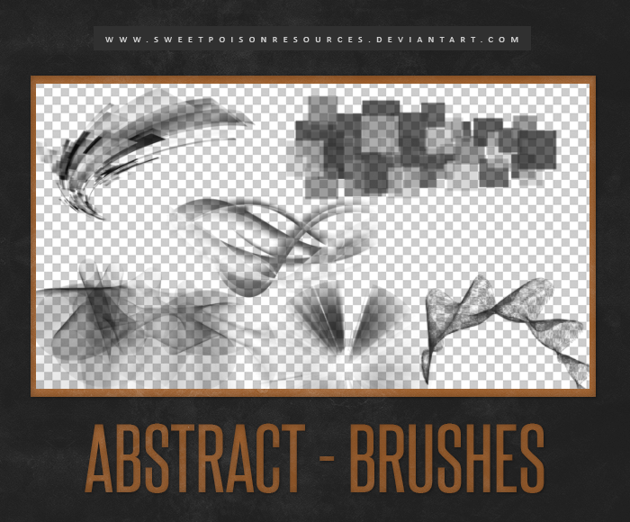 Abstract elements Photoshop Brushes