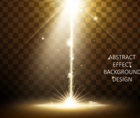 Abstract light effect illustration vector