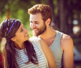 Affectionate look Stock Photo